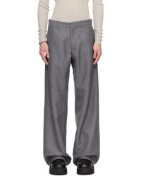 HELIOT EMIL - Radial Tailored Trousers - Lyst