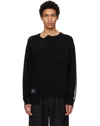Y-3 - Logo Knit Sweater - Lyst