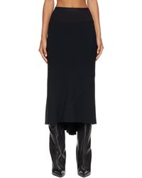 Rick Owens - Tower A Line Bias Midi Skirt - Lyst