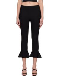 Nensi Dojaka - Cropped Flared Trousers - Lyst