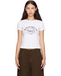A.P.C. - Vintage-Effect Camping Logo T-Shirt - Lyst