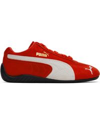 PUMA - レッド＆ホワイト Speedcat Og スニーカー - Lyst