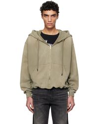 R13 - Balloon Zip-Up Hoodie - Lyst