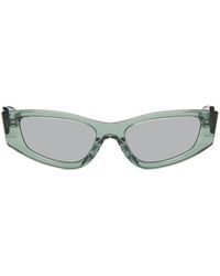 Eckhaus Latta - Ssense Exclusive 'the Tilt' Sunglasses - Lyst