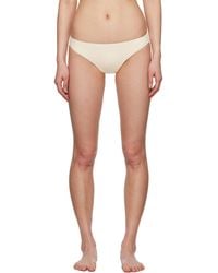 Jil Sander - Embroide Logo Bikini Bottom - Lyst