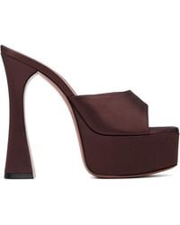 AMINA MUADDI - Dalida Slipper 140 Heeled Sandals - Lyst