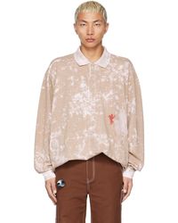 Doublet Bleached Polo - Natural