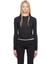 Skims - ブラック Fits Everybody 長袖Tシャツ - Lyst