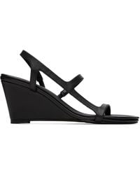 St. Agni - High Wedge Heeled Sandals - Lyst