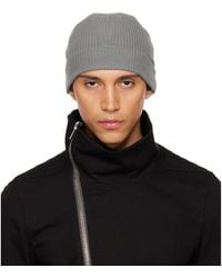 Rick Owens - Temple Ribbed Beanie - Lyst