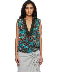 Dries Van Noten - Sequinned Top - Lyst
