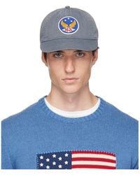 RRL - Winged-Logo Twill Ball Cap - Lyst