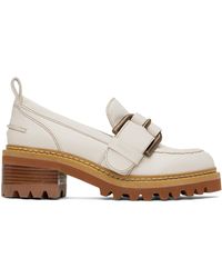See By Chloé - Off-white Willow Loafers - Lyst