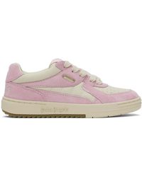 Palm Angels - Off-white & Pink University Sneakers - Lyst
