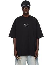 Vetements - Oval Logo Oversized T-Shirt - Lyst