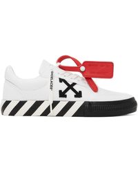 Off-White c/o Virgil Abloh - Off- baskets vulcanisées blanches - Lyst