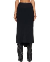 Rick Owens - Tower A Line Bias Midi Skirt - Lyst