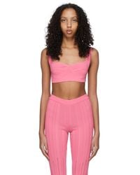 Marco Rambaldi - Pink Viscose Bra - Lyst