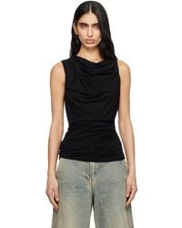 Entire studios - Drape Tank Top - Lyst