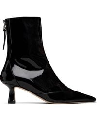 Aeyde - Sila Patent Leather Boots - Lyst
