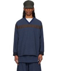 SC103 - Ssense限定 ネイビー Staff トップス - Lyst