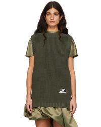 we11done - Cotton Vest - Lyst