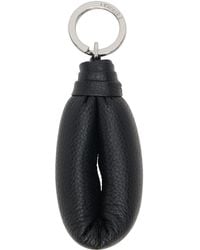 Lemaire - Black Wadded Keychain - Lyst
