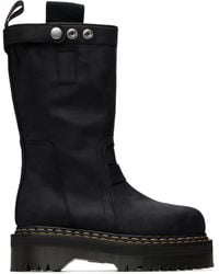 Rick Owens - Dr. Martens Edition Quad Sole Pull On Boots - Lyst
