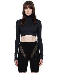 Ambush - Mini col roulé noir à monogrammes - Lyst