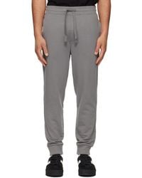 HUGO - Cuffed Cotton Terry Logo-Print Sweatpants - Lyst
