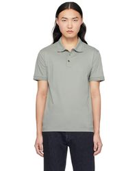 Tiger Of Sweden - Polo riose vert - Lyst