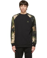 adidas camo crew sweatshirt