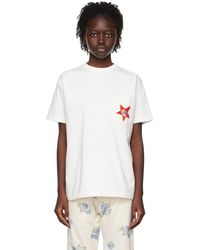 Bode - Star Pocket T-shirt - Lyst