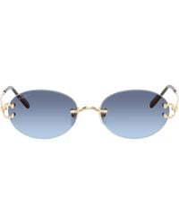 Cartier - Classic C Motif Sunglasses - Lyst
