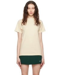 Sporty & Rich - Off-white Upper East Side T-shirt - Lyst