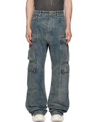 Rick Owens - Tower Double Cargo Jeans - Lyst