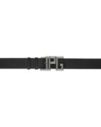 Jean Paul Gaultier - 'Jpg' Calfskin Leather Belt - Lyst