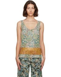 Dries Van Noten - Floral Top - Lyst
