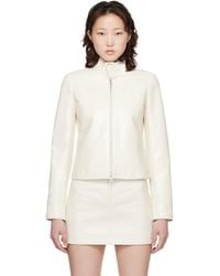 Courreges - Off- City Vinyl Jacket - Lyst
