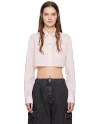 Coperni - クロップド シャツ - Lyst