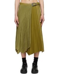 ANDERSSON BELL - Nicola Faux-leather Midi Skirt - Lyst