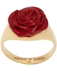 Ernest W. Baker - Rose Ring - Lyst
