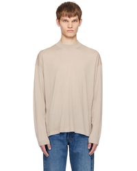 The Row - Taupe Delsie Turtleneck - Lyst