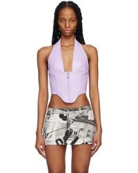 Miaou - Purple Hannah Jewett Edition Mara Corset - Lyst