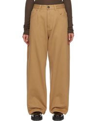 Sofie D'Hoore - Tan peggy Trousers - Lyst