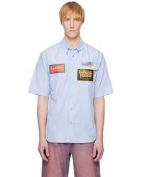 Martine Rose - ブルー Casual シャツ - Lyst