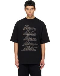 we11done - Multi Logo T-Shirt - Lyst