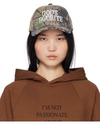 PRAYING Ssense Exclusive 'god's Favorite' Real Tree Cap in