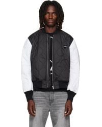 COMME DES GARÇONS PLAY - Heart Emblem Bomber Jacket - Lyst