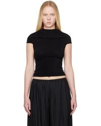 ALAINPAUL - Gathered Neck Tank Top - Lyst